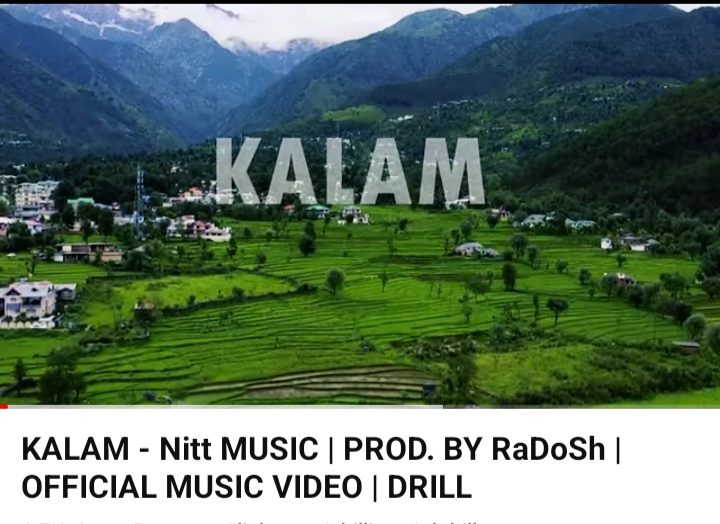 KALAM – Nitt MUSIC | PROD. BY RaDoSh | OFFICIAL MUSIC VIDEO