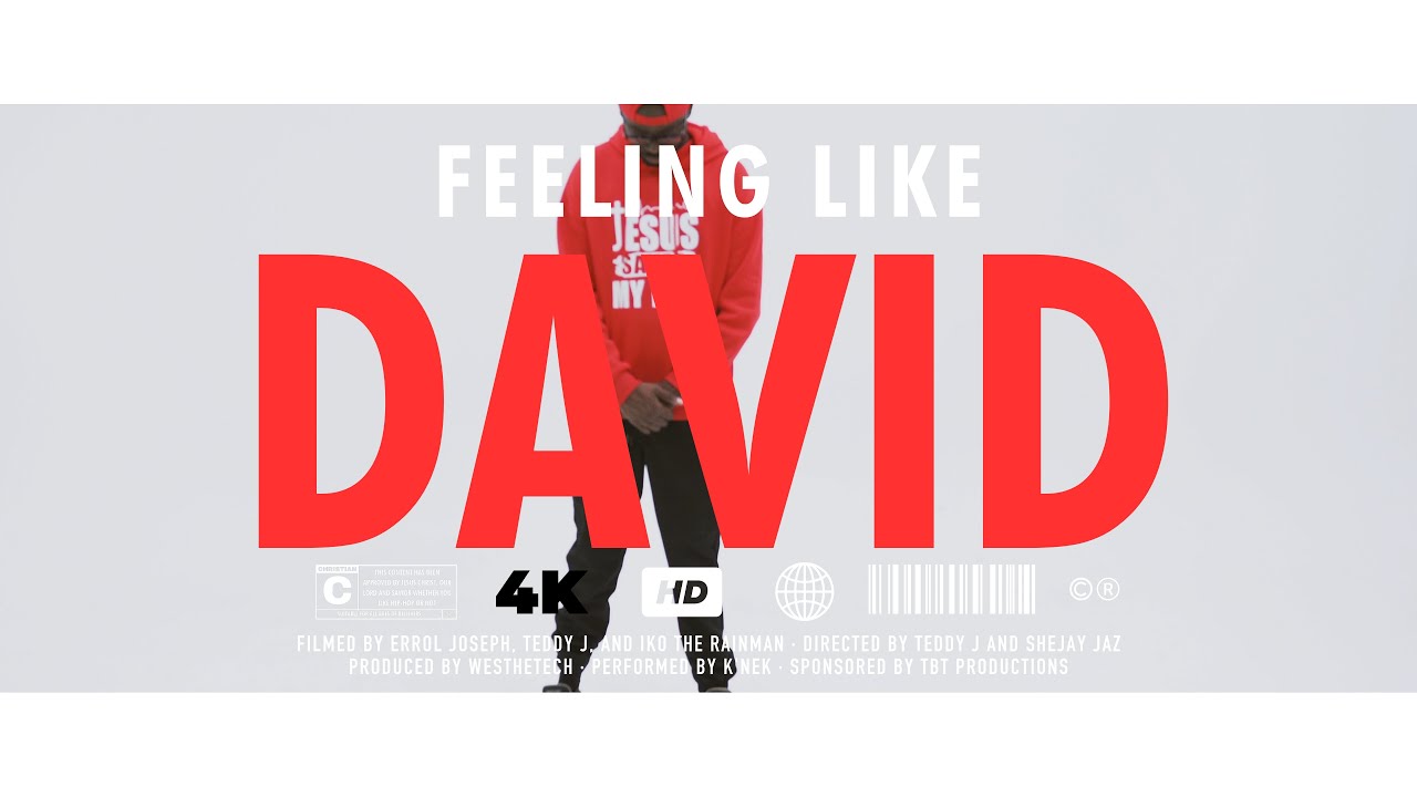 NEW Christian Rap | K’nek – Feeling Like David (Music Video)